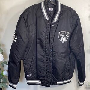 Primark Black and Gray Varsity Jacket